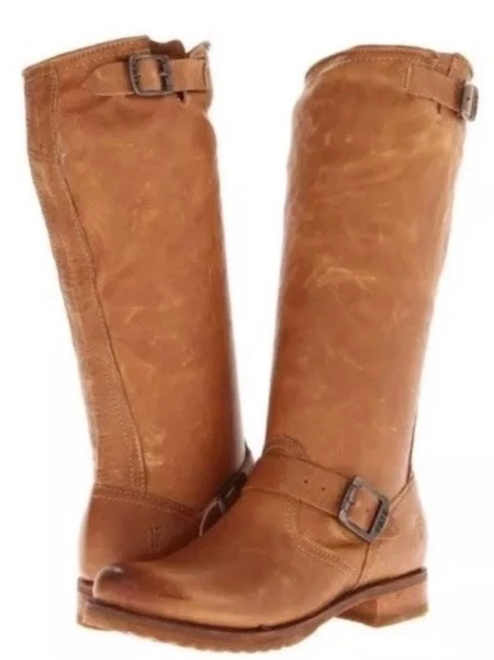 Frye Veronica Slouch Boots in Camel MSRP $399
